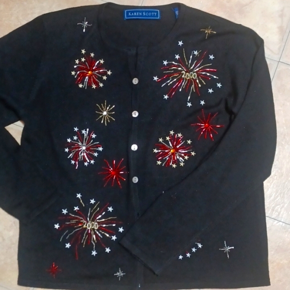Karen Scott millennium sweater - Picture 1 of 11